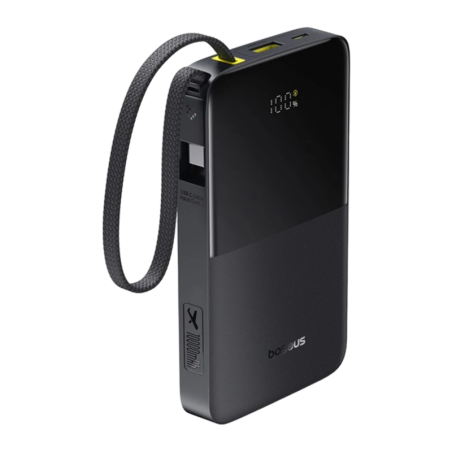 Baseus EnerFill FC51 Bipow 2 Pro avec câble intégré 10000mAh 22,5W USB-C Power Bank