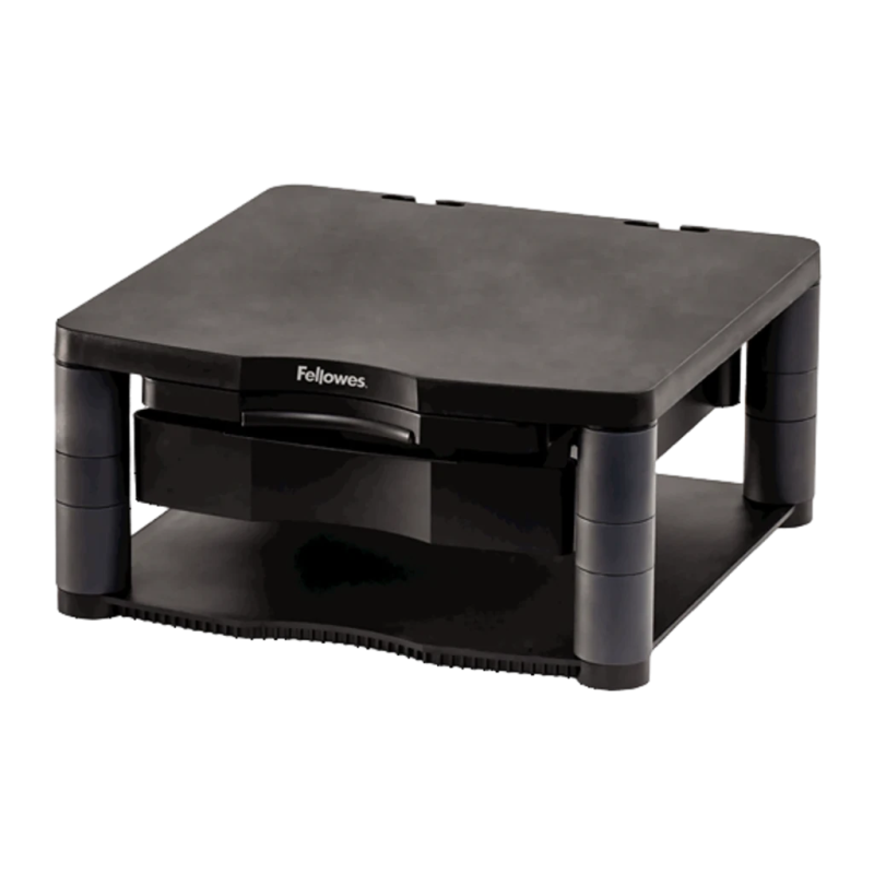 Rehausseur d'écran Fellowes Premium Monitor Riser Plus Certification FIRA
