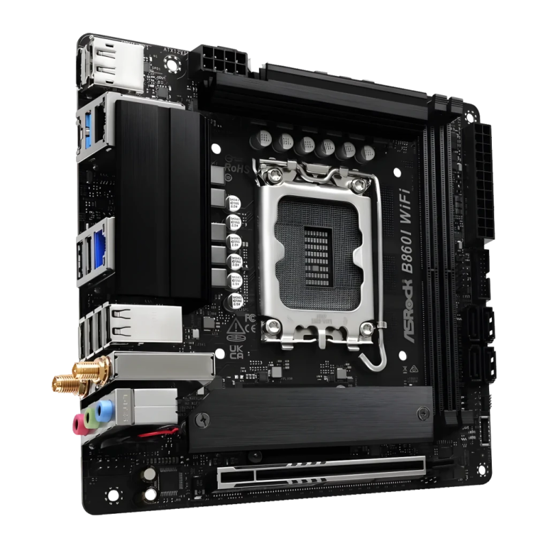 ASRock B860 Challenger WiFi Intel B860 LGA1851 DDR5 ATX Carte mère