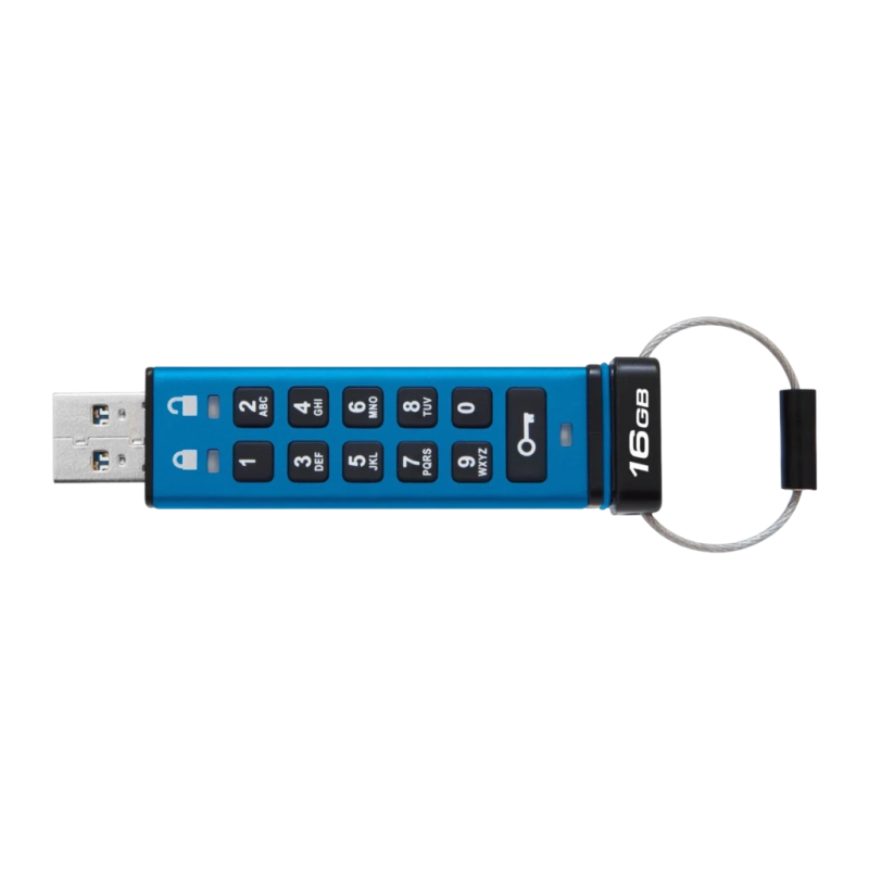 Kingston IronKey Keypad 200 16GB USB 3.2 Gen 1 145MB/s Clé mémoire