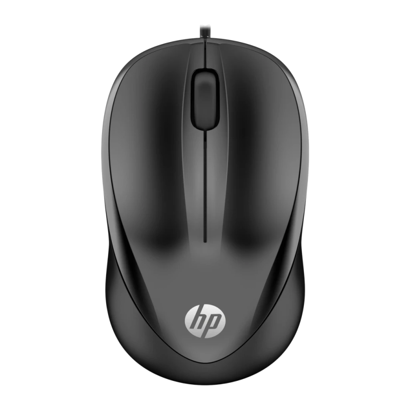 HP Wired Mouse 1000 Câble USB-A 1,5m 1200 DPI 3 boutons 70 g