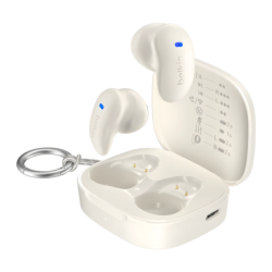 Belkin SoundForm Anywhere TWS Bluetooth 5.3 20h IPX4 Multipoint Écouteurs sans fil