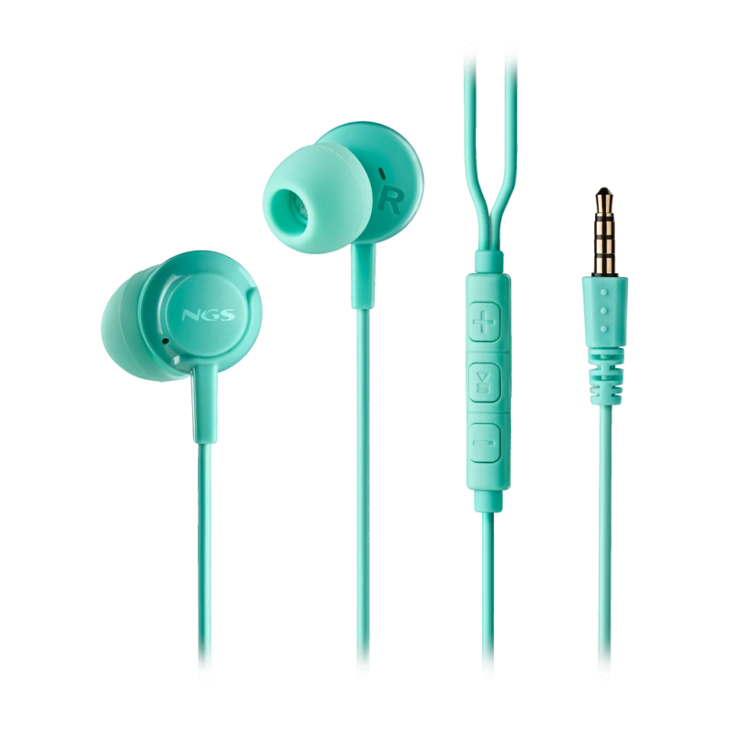 NGS Cross Drift Mint Jack 3,5 mm In-Ear avec micro Écouteurs