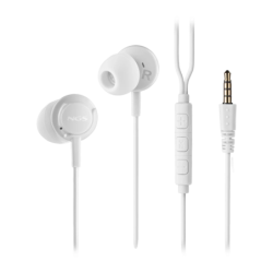 NGS Cross Drift Jack 3,5 mm Blanc In-Ear avec micro Écouteurs