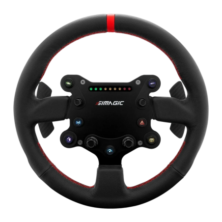 Simagic GTS Leather PC palettes de changement de vitesse 7 boutons Volant