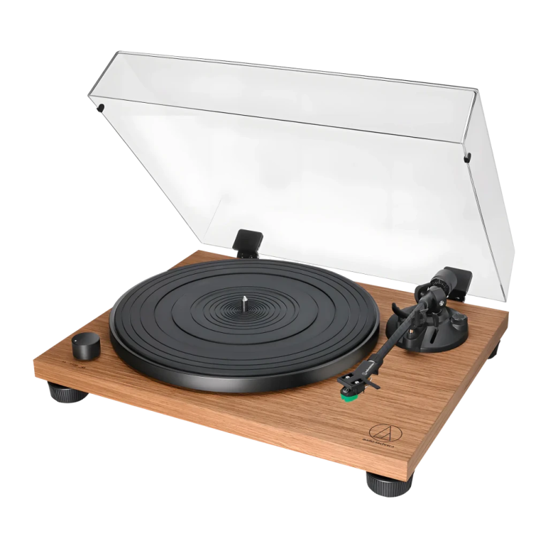 Audio-Technica AT-LPW40WN Préamplificateur Phono Intégré entraînement par courroie 33/45 rpm Platine vinyle