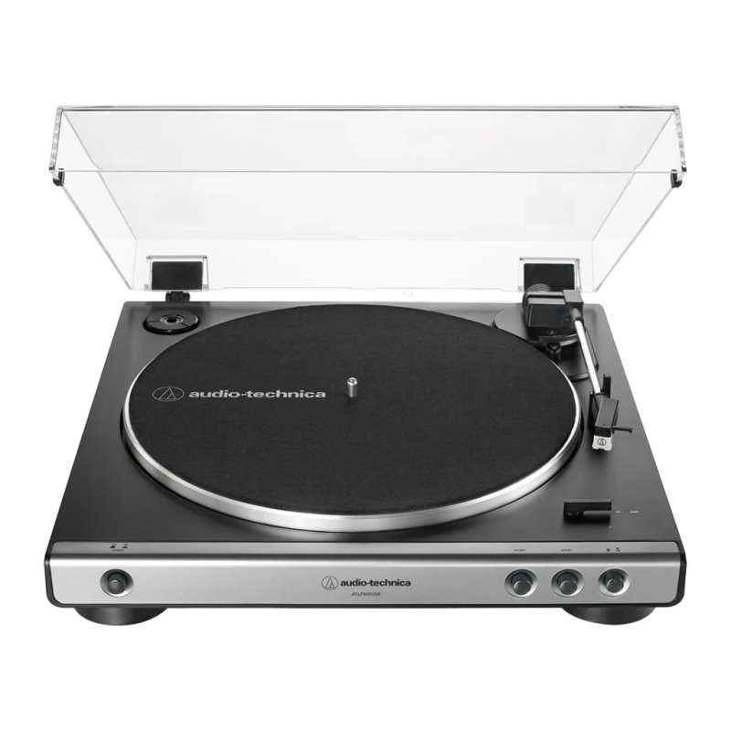 Audio-Technica AT-LP60XUSB Automatique Belt-Drive entraînement par courroie 33/45 rpm préamplificateur Platine vinyle