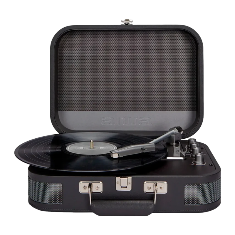 Aiwa VPX-1951TN 4,4W RMS Bluetooth 5.0 entraînement par courroie 33/45 rpm USB Platine vinyle