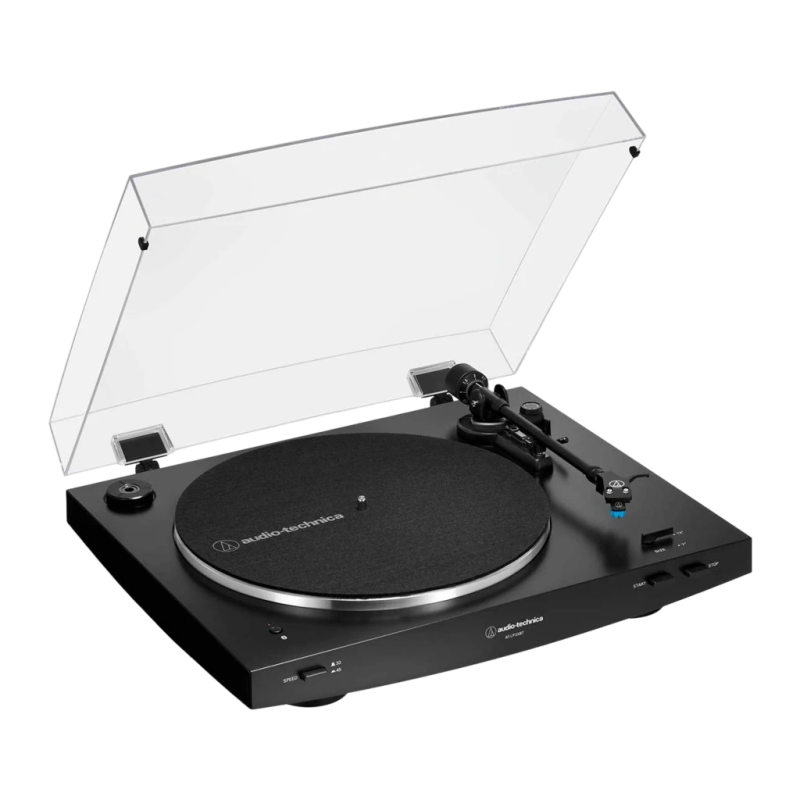 Audio-Technica AT-LP3XBTBK Bluetooth 5.2 aptX Adaptive entraînement par courroie 33/45 rpm préamplificateur Platine vinyle