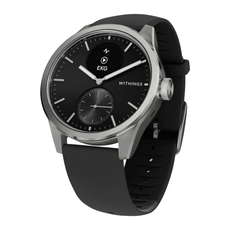Withings ScanWatch 2 42 mm Noir 0,63 pouces OLED 35 jours 5ATM Smartwatch