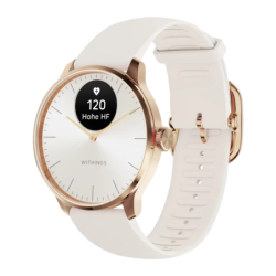 Withings ScanWatch Light 37 mm Rosegold Sand 0,63 pouces OLED 35 jours 5ATM Smartwatch