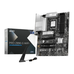 MSI PRO Z890-S WiFi Z890 LGA 1851 DDR5 ATX WiFi 7 3 emplacements M.2 Carte mère