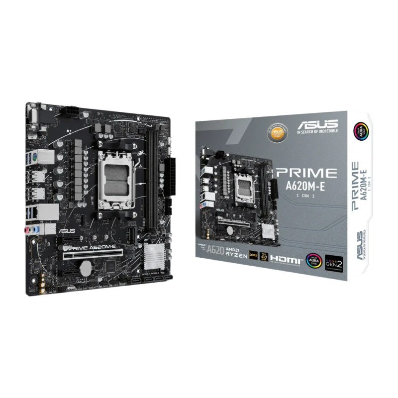 ASUS Prime A620M-E-CSM A620 AM5 DDR5 mATX Carte mère