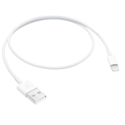 Câble Apple Lightning vers USB 0.5 m