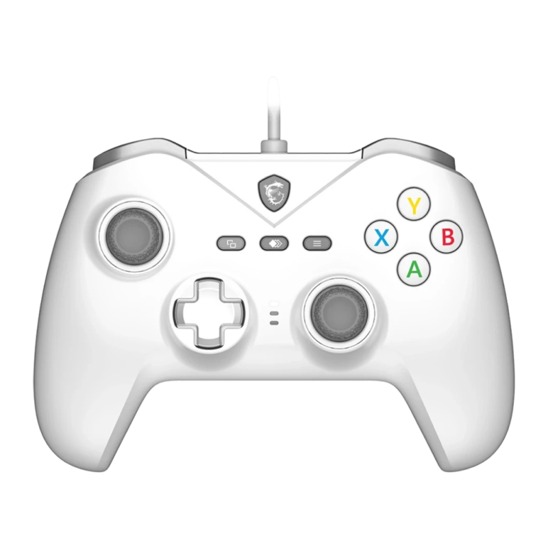 MSI Force GC200 Blanc filaire USB Android/PC effet Hall vibration Manette