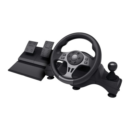Trust GXT 289 Movi Switch/PS4/Xbox/PC Pédales incluses 270° 25 boutons Volant