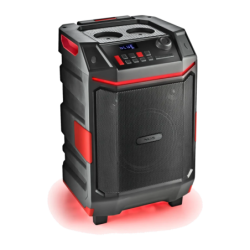 NGS Wild Bash 50W 4h IPX6 4000mAh lumières RGB Enceinte Bluetooth 5.4