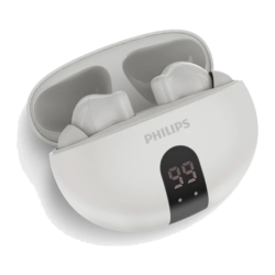 Philips TAT2520WT TWS ANC Bluetooth 5.4 20h IPX4 Multipoint Écouteurs sans fil