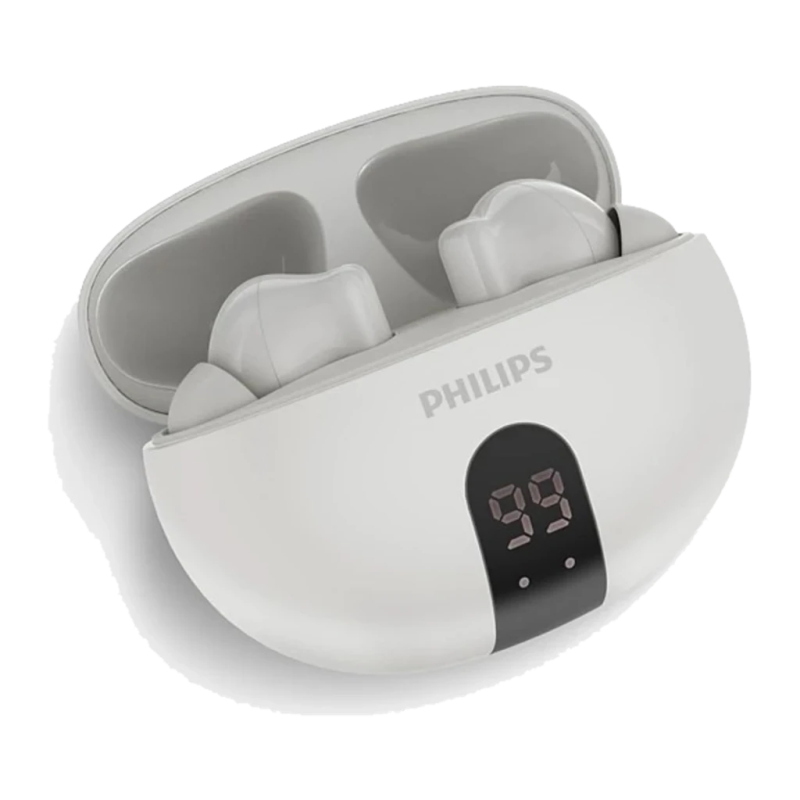 Philips TAT2520WT TWS ANC Bluetooth 5.4 20h IPX4 Multipoint Écouteurs sans fil