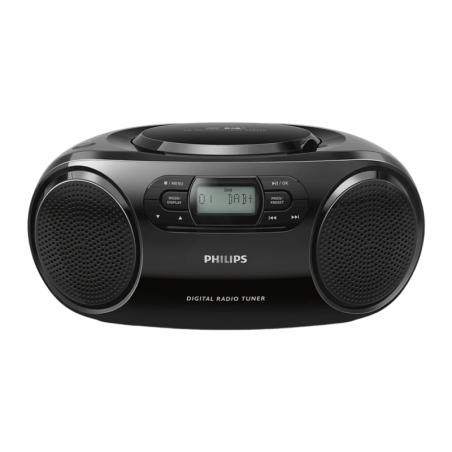 Philips AZB500/12 2W RMS Entrée AUX 3,5mm DAB+ FM Microchaîne