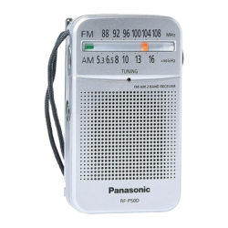 Panasonic RF-P50D FM/AM 2 piles AA Jack 3,5 mm 24h Radio