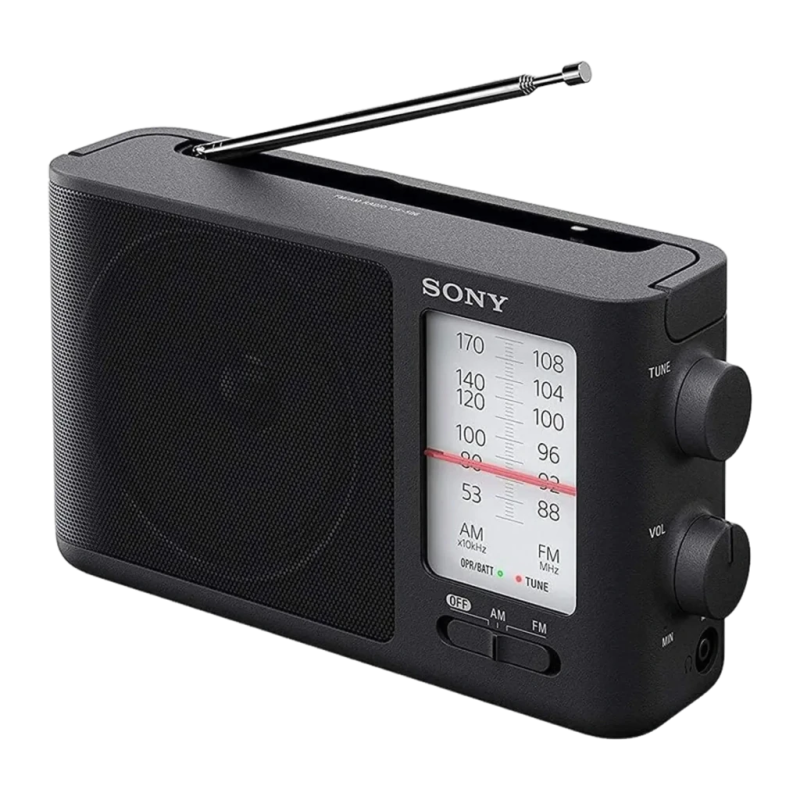 Sony ICF-506 FM/AM Piles AA ou Rouge 35h Radio