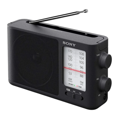 Sony ICF-506 FM/AM Piles AA ou Rouge 35h Radio