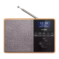 Philips TAR5505/10 DAB, DAB+, FM Secteur/Piles Bluetooth Radio