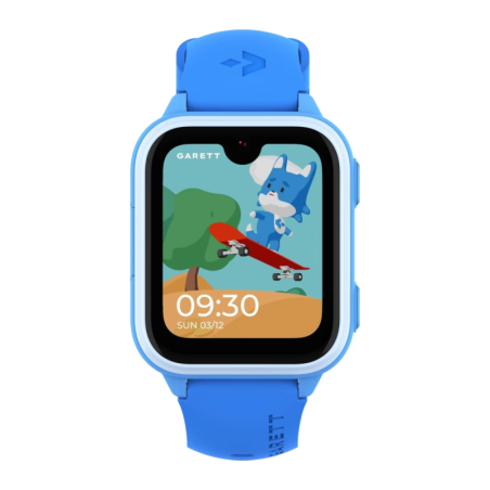 Garett Kids Vibe AI 4G Bleu 1,78 pouces AMOLED GPS Appels 1,5 jours IP67 Smartwatch