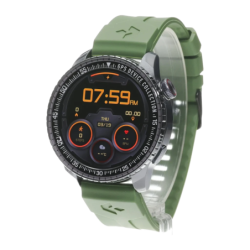 Garett Compass 48 mm Noir 1,43 pouces AMOLED GPS Appels Bluetooth 5 jours +100 sports 5ATM Smartwatch