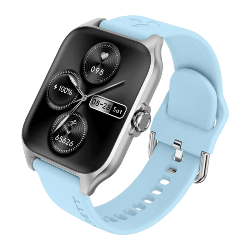 Garett GRC Activity 2 Argent Mat 1,78 pouces AMOLED Appels Bluetooth 7 jours +100 sports IP67 Smartwatch