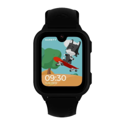 Garett Kids Vibe AI 4G Noir 1,78 pouces AMOLED GPS Appels 1,5 jours IP67 Smartwatch