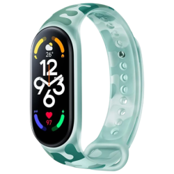 Bracelet Camouflage Original Xiaomi Smart Band 7 Vert