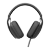 Logitech Zone Vibe UC Arceau Bluetooth 5.2 20h Multipoint Casque sans fil