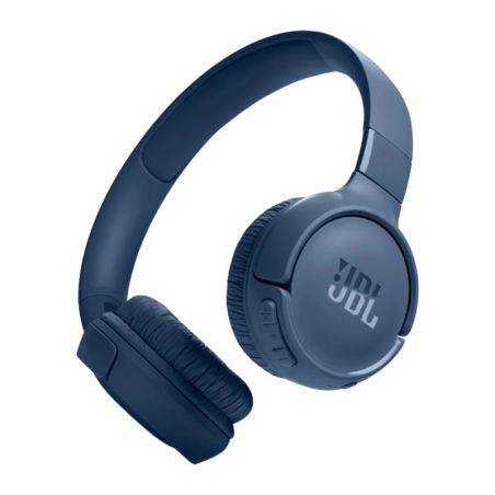 JBL Tune 520BT Bleu Arceau Bluetooth 5.3 57h Multipoint Casque sans fil