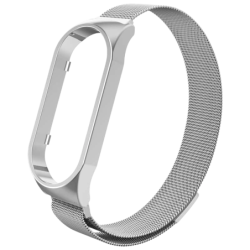 Bracelet Xiaomi Smart Band 7 Milanais Magnétique Argent