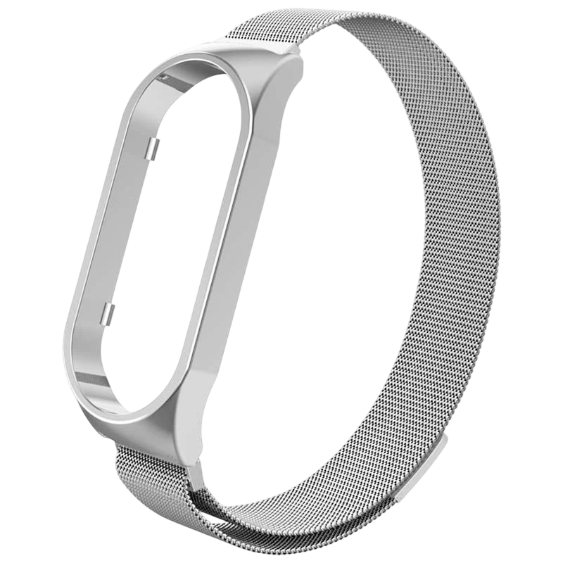 Bracelet Xiaomi Smart Band 7 Milanais Magnétique Argent