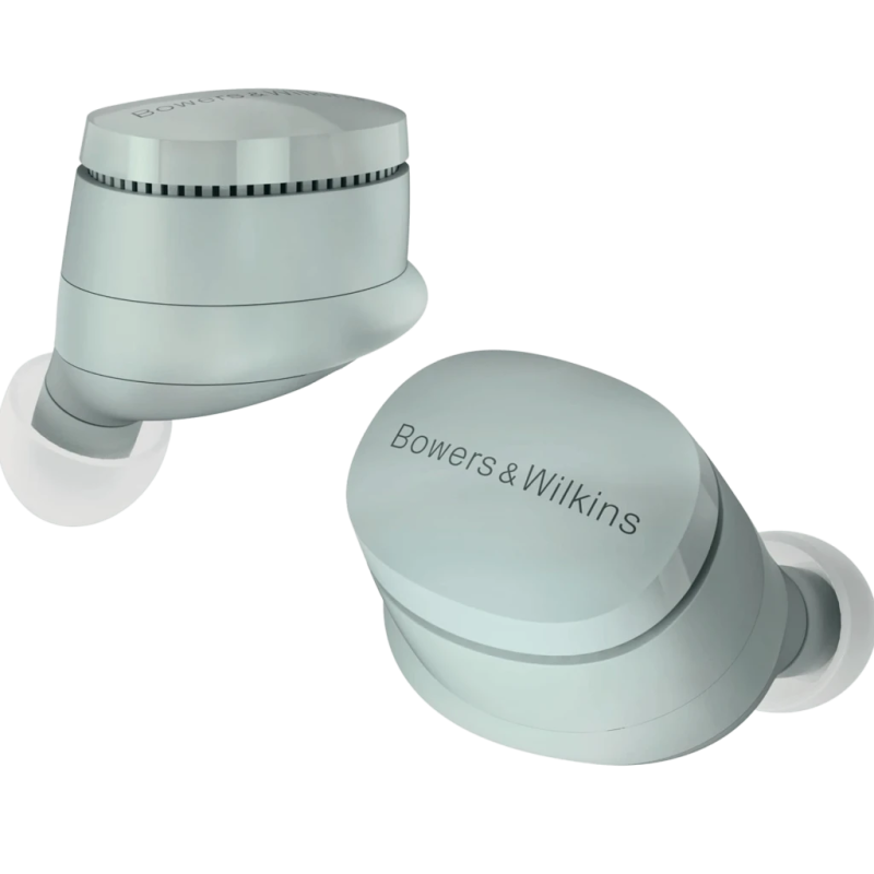 Bowers & Wilkins Pi6 Vert TWS ANC Bluetooth 5.4 24h IP54 Multipoint Écouteurs sans fil