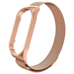 Bracelet Xiaomi Smart Band 7 Milanais Magnétique Or Rose