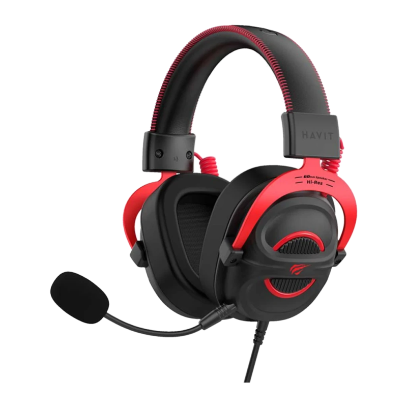 Havit H2002E Pro Jack 3,5 mm Arceau avec micro Casque Gaming