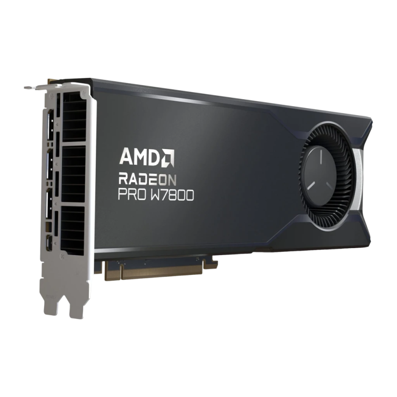 AMD Radeon Pro W7800 32GB GDDR6 3xDP/1x mDP Carte graphique professionnelle