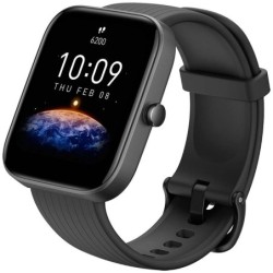 Amazfit Bip 3 Pro Noir 1,69 pouces TFT 14 jours +60 sports 5ATM Montre connectée