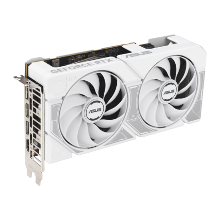 ASUS Dual GeForce RTX 5060 OC Blanc Edition 8GB GDDR7 PCIe 5.0 2 ventilateurs Carte graphique