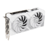 ASUS Dual GeForce RTX 5060 OC Blanc Edition 8GB GDDR7 PCIe 5.0 2 ventilateurs Carte graphique