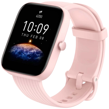 Amazfit Bip 3 Pro Rose 1,69 pouces TFT 14 jours +60 sports 5ATM Smartwatch