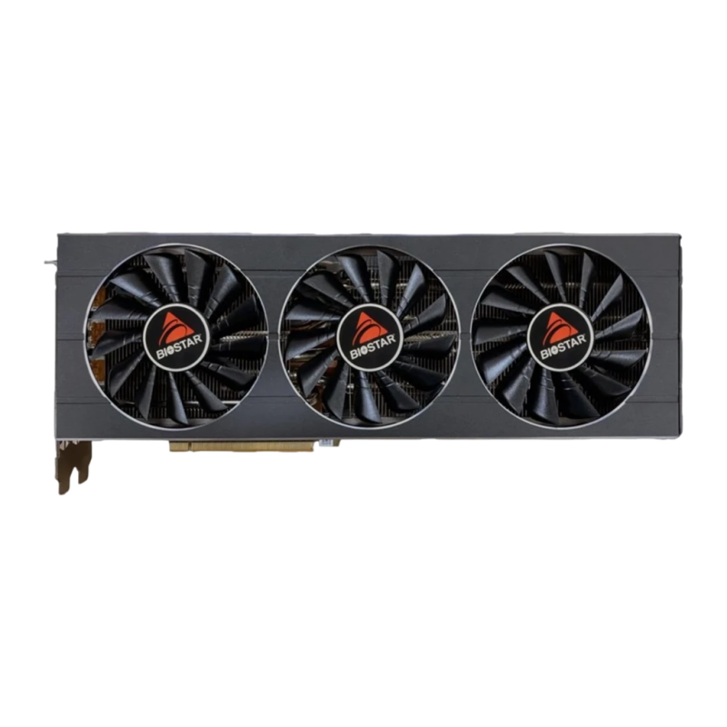 Biostar GeForce RTX 3080 10GB GDDR6X VN3816RMT3 3 ventilateurs Carte graphique