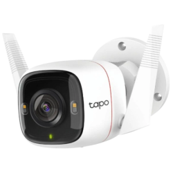 TP-Link Tapo C310 Blanc 3MP vision nocturne Caméra de surveillance