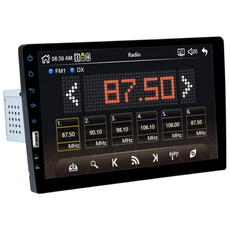 RK-7120C Bluetooth USB Carplay SD FM MP5 9 pouces Autoradio