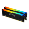 Kingston FURY Beast DDR4 16GB 2x8GB 3200MHz CL16 DIMM RGB Mémoire RAM