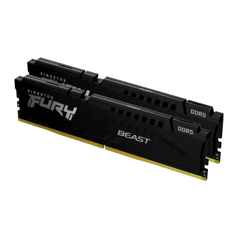 Kingston FURY Beast RGB DDR5 32GB 2x16GB 6000MHz CL30 Mémoire RAM